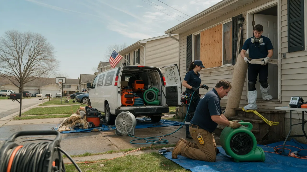 Water Damage Restoration in Dike, IA near me